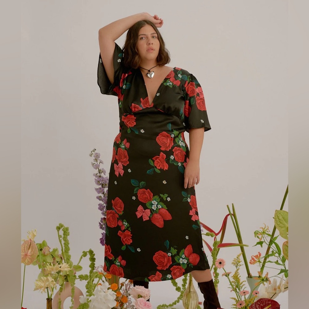 NWT Lisa Says Gah Grace Dress in Rose Party